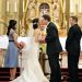 Matthew and Huyen share their first kiss as man and wife
